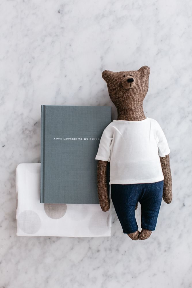 Image of The Grace Files Bear + Love Kindness Kit by The Grace Files, a thoughtful new parent gift.