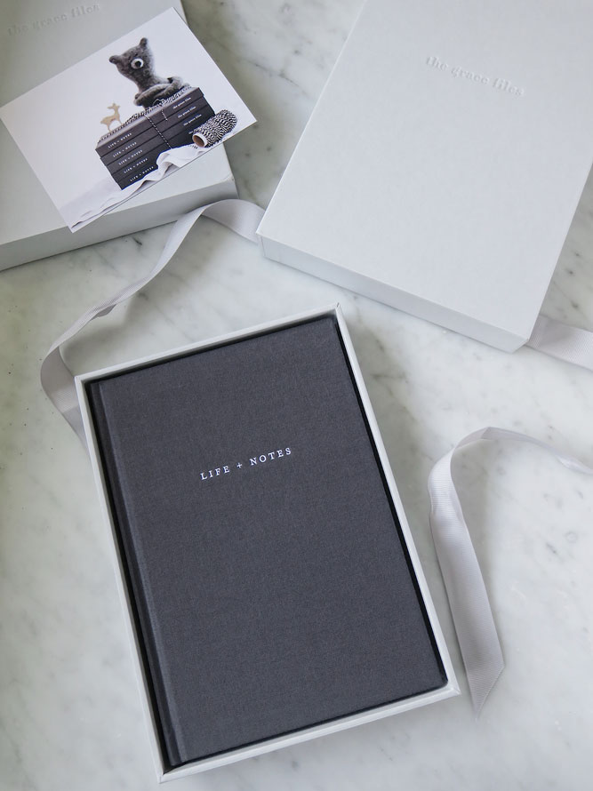 Life + Notes, a health journal by The Grace Files