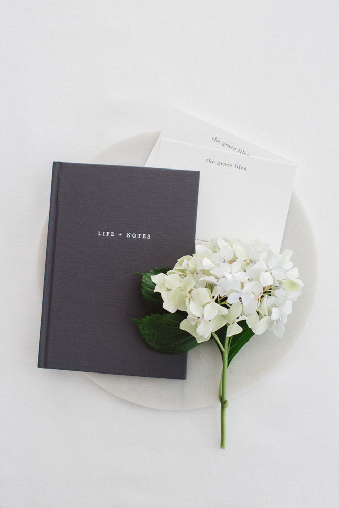 Life + Notes, a journal by the grace files