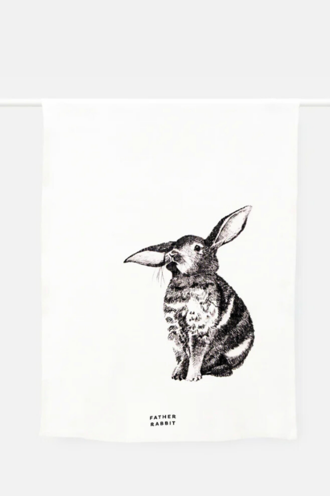 Baby Bunny Tea Towel